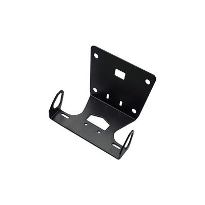 Silver Custom Sheet Metal Fabrication Bracket for Laser Cutting Bending Welding Service