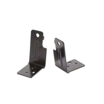 Silver Custom Sheet Metal Fabrication Bracket Laser Cutting Bending Precision Stamping Metal Bracket Supplier