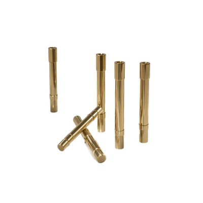 0.01mm Tolerance Customized Brass CNC Parts for Automotive Electronics and Aerospace Industries