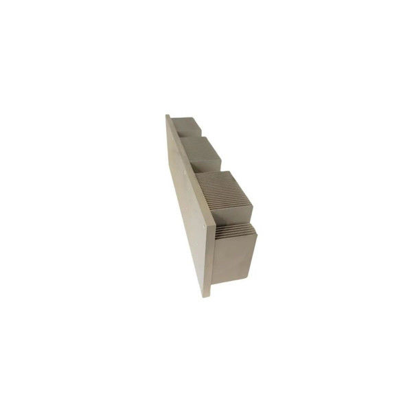 Custom Aluminum Heatsink Extrusion Profile Skived Fin Heat Sink For High Power Equipment CNC Machining Heat Sink