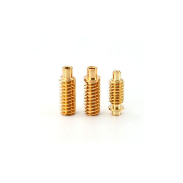 CNC Lathe Copper Brass Turning Parts Custom Various Brass Machining Parts
