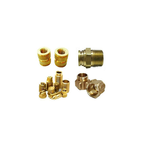 Custom Precision Brass CNC Parts CNC Turning Parts For Industrial Equipment