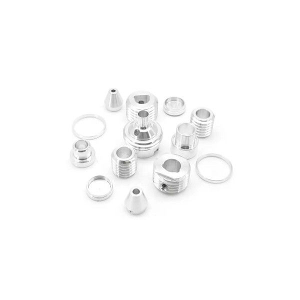 High Precision Machining Aluminum Parts CNC Turning Aluminum Turned  Parts Factory