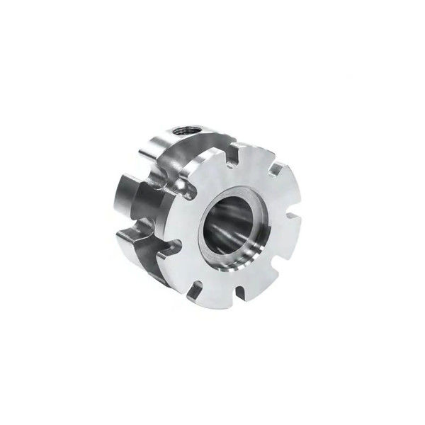 Turned High Precision Stainless Steel Cnc Parts Customized Brushing