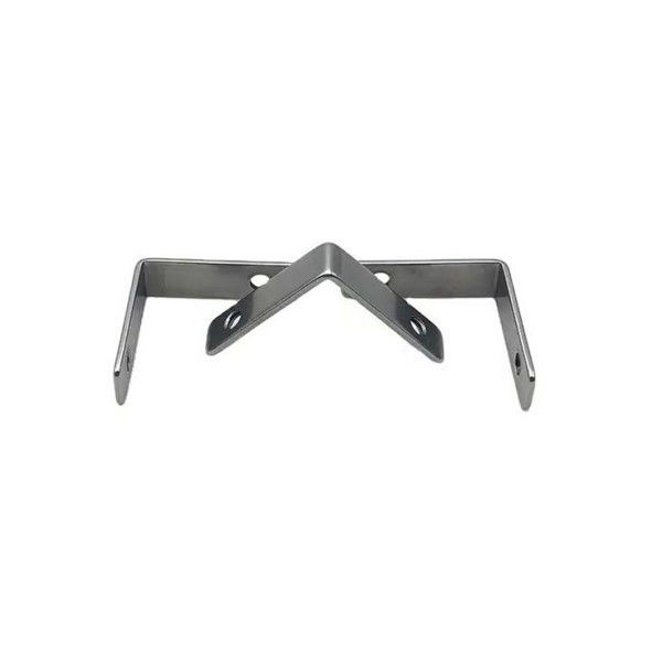 L Shape Holders OEM Custom Metal Brackets Slatwall Mount Floating Angle