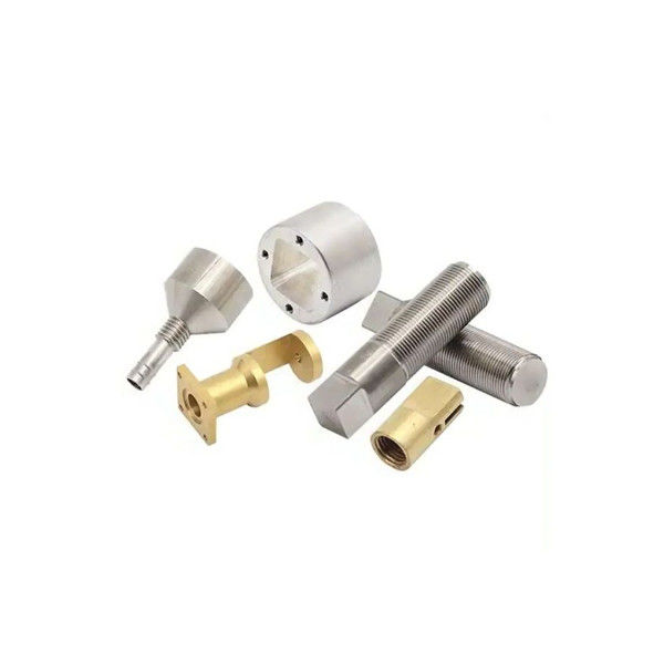 6061 Oem Cnc Machined Aluminum Parts High Precision Silver Oxide Customized