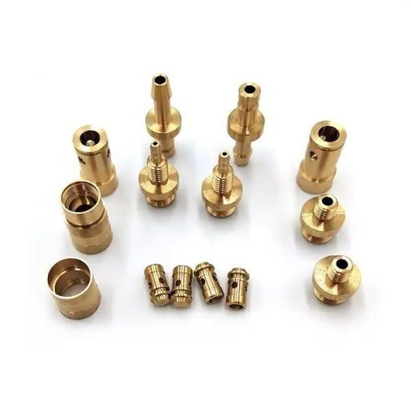 ODM CNC Machining Parts Bronze Copper Brass Pin Knurled Nut Screw