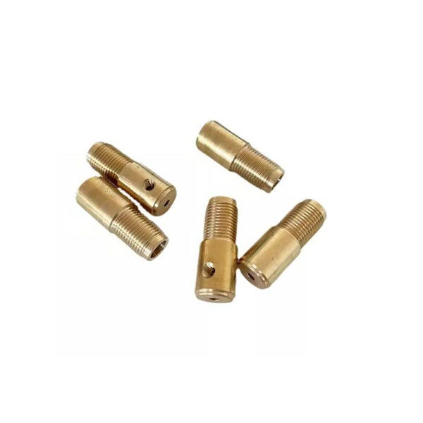 High Precision Brass Parts 5 Axis CNC Milling Machined Turning Custom CNC Machining Service