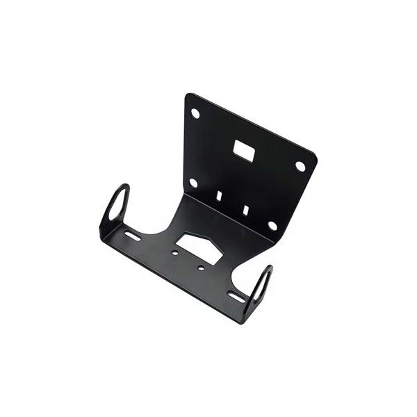 Silver Custom Sheet Metal Fabrication Bracket for Laser Cutting Bending Welding Service