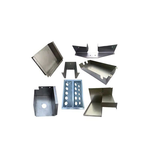 Silver Custom Sheet Metal Fabrication Bracket Supplier for Laser Cutting Bending Welding Service