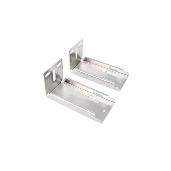 Silver Custom Sheet Metal Fabrication Bracket Factory for Laser Cutting Bending Welding Service