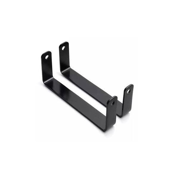 Black Motorcycle Custom Sheet Metal Fabrication Bracket by Experienced Vendor