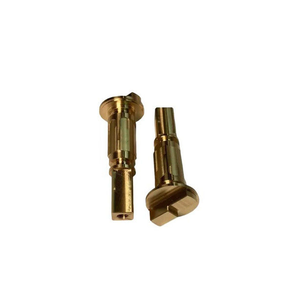 Customized Precision Brass Turned Parts CNC Machining Nut for Industrial Equipment CNC Turning Spare Parts Supplier