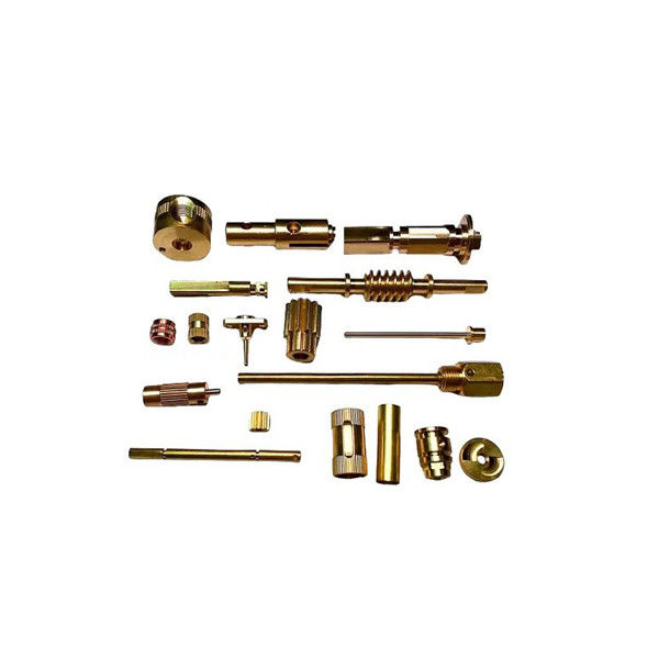 Customized Precision Brass Turned Parts CNC Machining Nut for Industrial Equipment CNC Turning Spare Parts Supplier