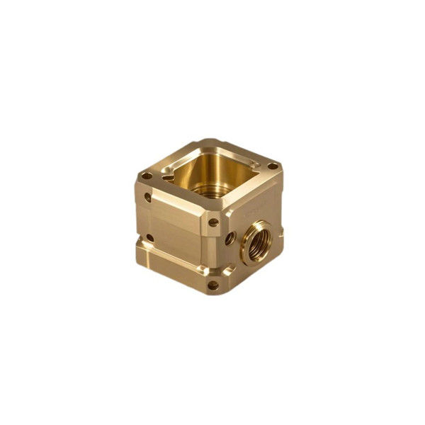0.01mm Tolerance Customized Brass CNC Parts for Automotive Electronics and Aerospace Industries