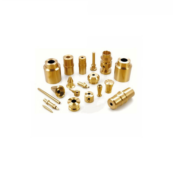 0.01mm Tolerance Customized Brass CNC Parts for Automotive Electronics and Aerospace Industries