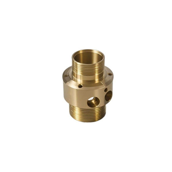 Anodized Sandblast Silk-screen Brass CNC Parts Automotive Electronics Aerospace Components