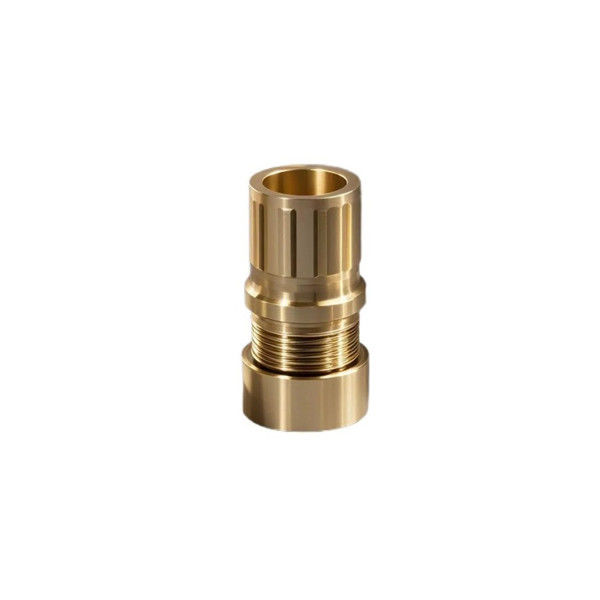Anodized Sandblast Silk-screen Brass CNC Parts Automotive Electronics Aerospace Components