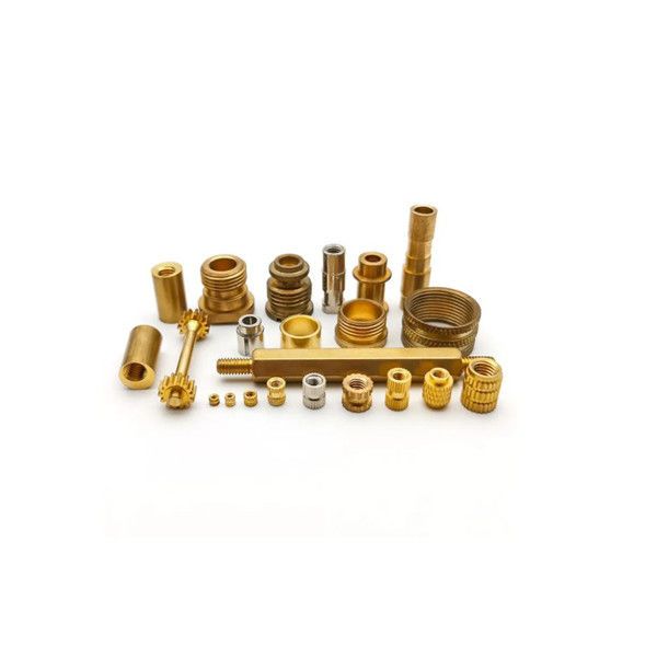 Custom Brass CNC Parts Automotive Electronics Aerospace Industries High-Precision CNC Machining Service Supplier