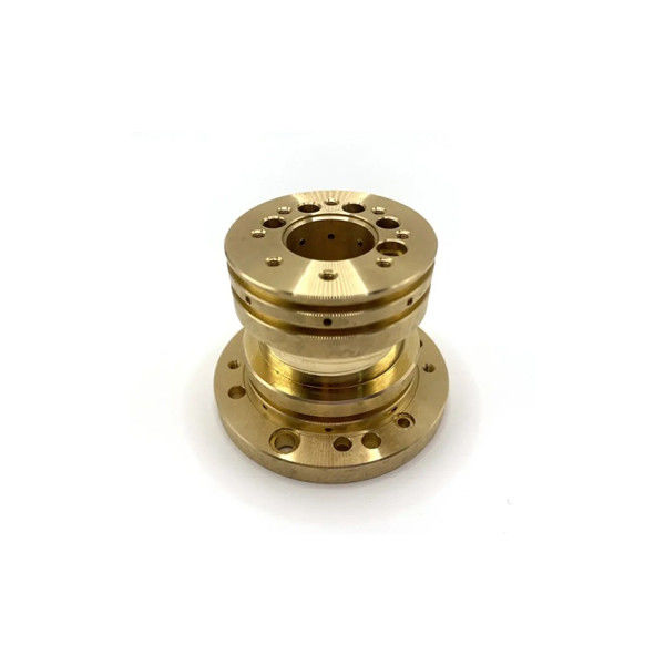 Custom Brass CNC Parts Automotive Electronics Aerospace Industries High-Precision CNC Machining Service Supplier