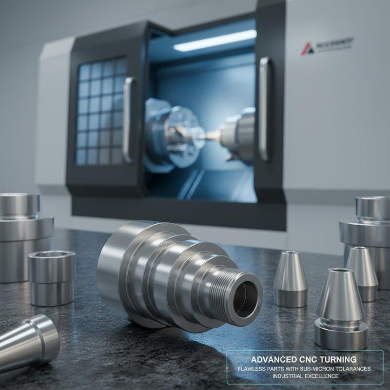 Advanced CNC Turning: Flawless Parts with Sub-Micron Tolerances for Industrial Excellence