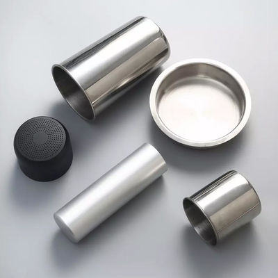 Custom Stamping Metalnwork Deep Drawn Sheet Metal Aluminum Sandblast Anodized