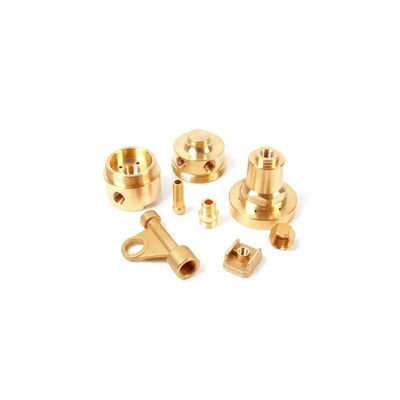 Sandblasting Custom Brass Precision Parts CNC Milling Machining Service