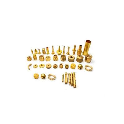 Sandblasting Custom Brass Precision Parts CNC Milling Machining Service
